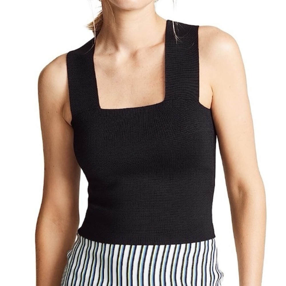 House of Harlow 1960 Black Structured Tank Top | Size XS